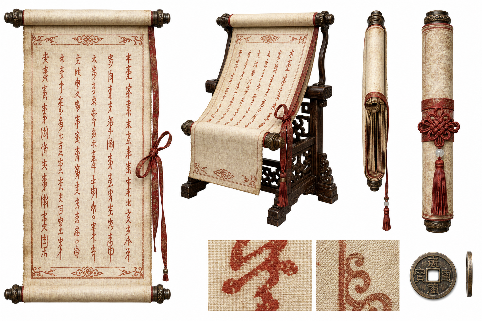 庚帖（婚約卷軸）